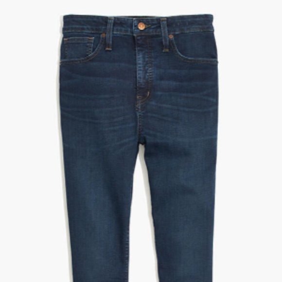 MADEWELL | Petite Curvy High-Rise Skinny Jeans - Picture 9 of 10
